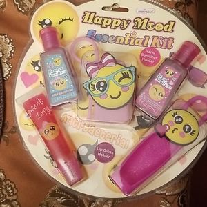 Lip gloss,holders with two sanitizers